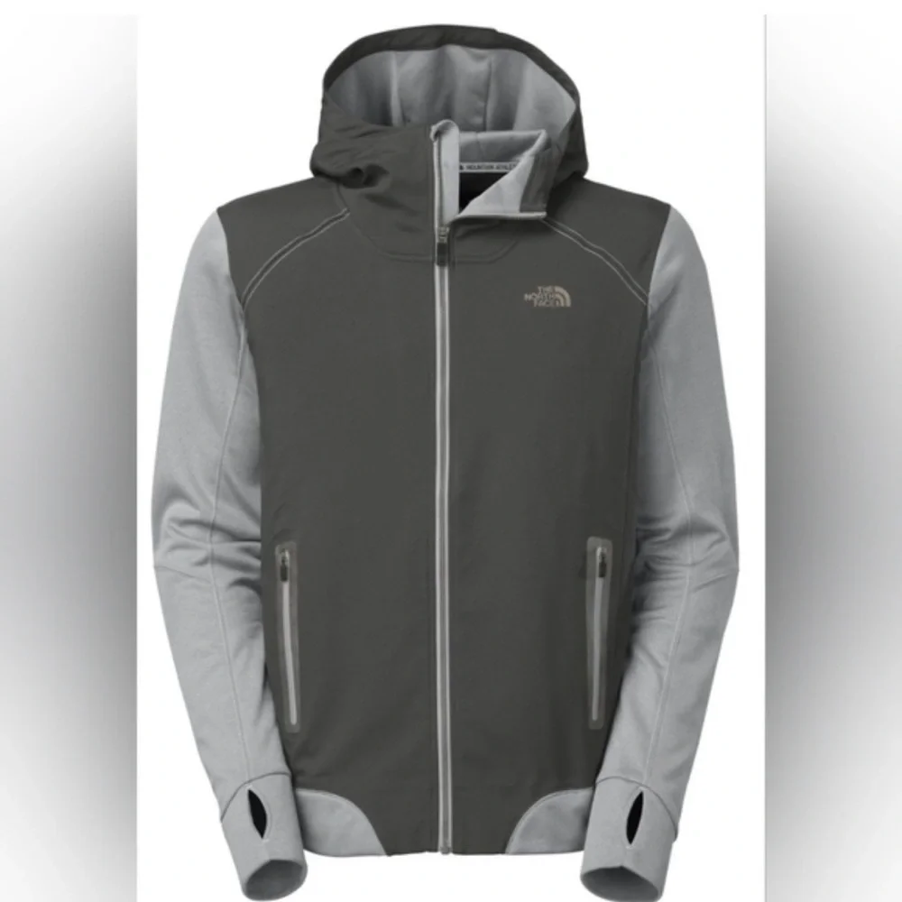 The North Face Kilowatt Men's Varsity Waterproof‎ Warm Gray Workwear Jacket Sz M
